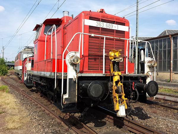 363 689-1 in Stuttgart Abstellbahnhof - Foto: Markus O. Robold